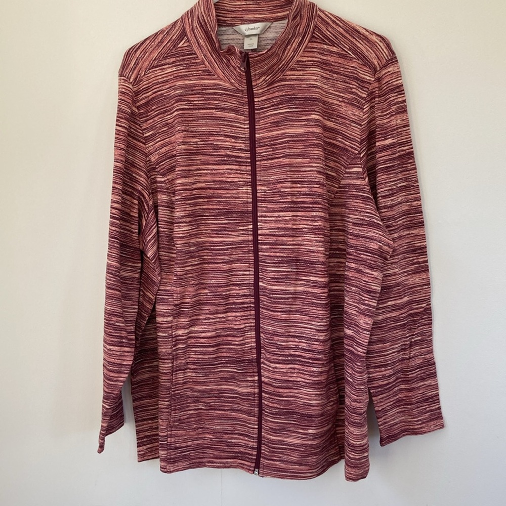 New CJ banks zip up sweatshirt